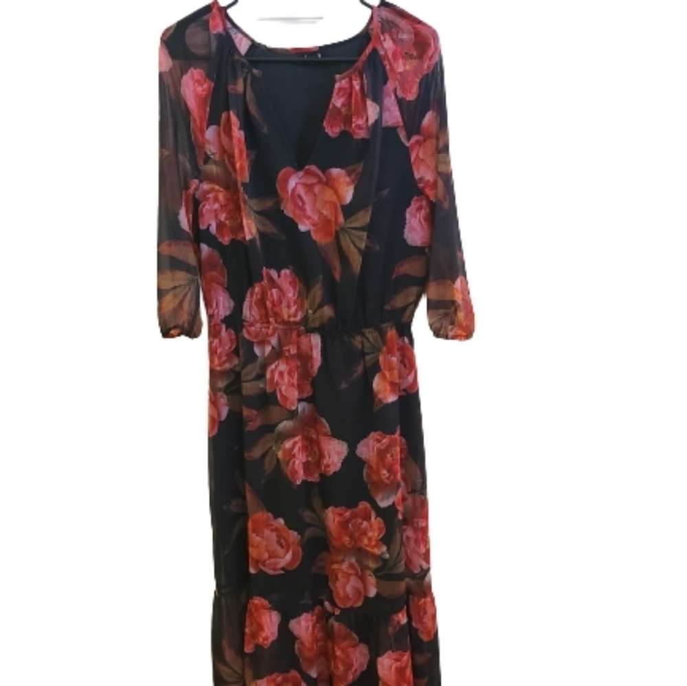 Ana Maxi Floral Dress